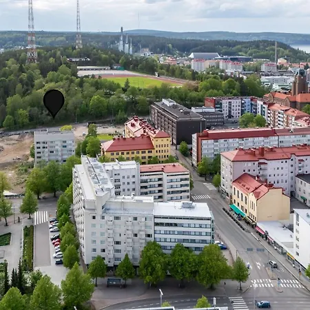 1br Next To Railway Station, Free Parking, Balcony Lahti